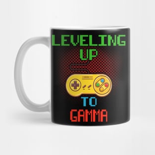 Promoted To GAMMA T-Shirt Unlocked Gamer Leveling Up Mug